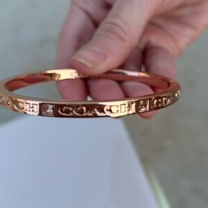 Coach Rose Gold bracelet